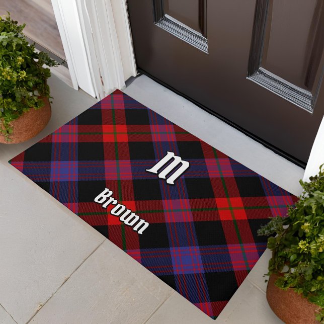 Clan Brown Tartan Doormat (Creator Uploaded)