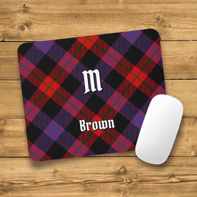 Clan Brown Tartan Mouse Pad (Creator Uploaded)
