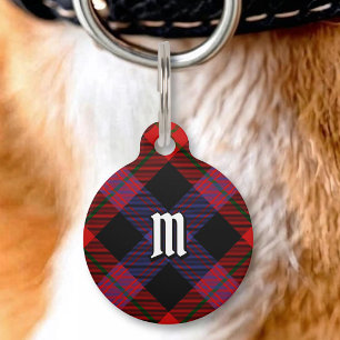 Clan Brown Tartan Pet Tag