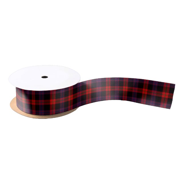 Clan Brown Tartan Satin Ribbon (Spool)