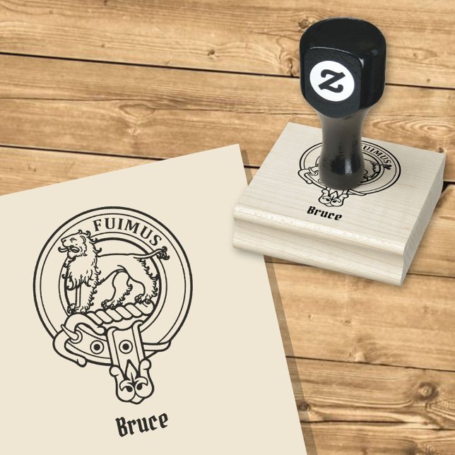 Clan Bruce Crest Rubber Stamp (Creator Uploaded)