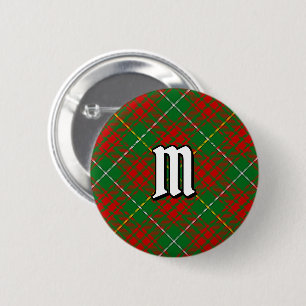 Clan Bruce Hunting Tartan 6 Cm Round Badge