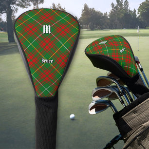 Clan Bruce Hunting Tartan Golf Head Cover