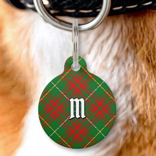 Clan Bruce Hunting Tartan Pet Tag