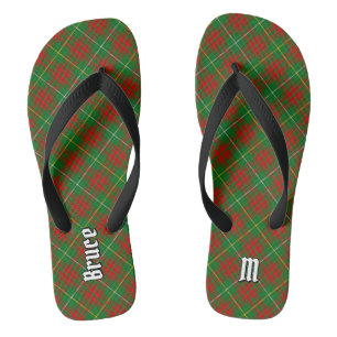 Clan Bruce Hunting Tartan Thongs