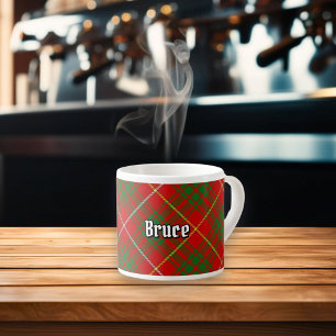 Clan Bruce Tartan Espresso Cup