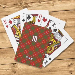 Clan Bruce Tartan Playing Cards