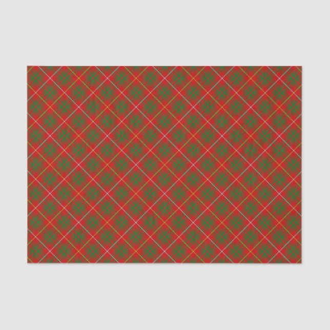 Clan Bruce Tartan Tissue Paper (Front)