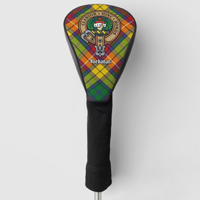 Clan Buchanan Crest Golf Head Cover (Front)