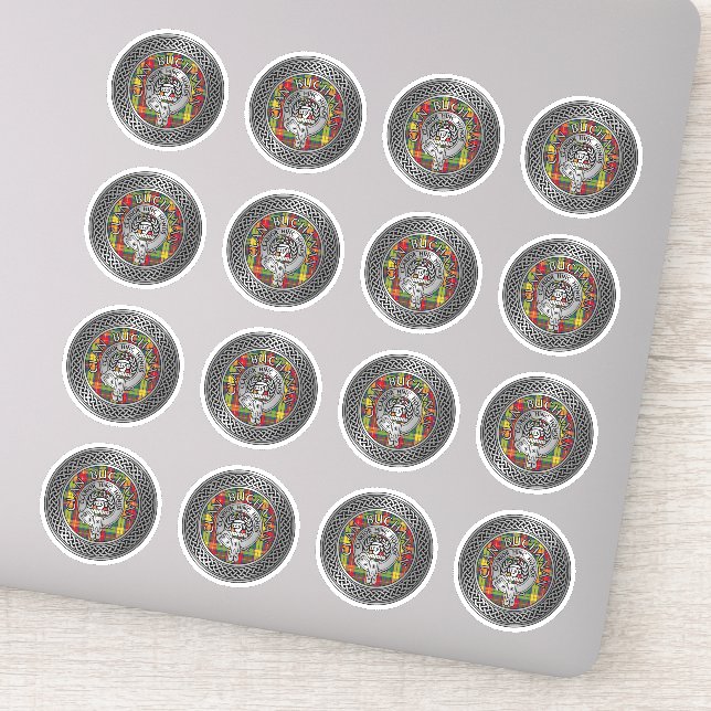 Clan Buchanan Crest & Tartan Knot (Detail)