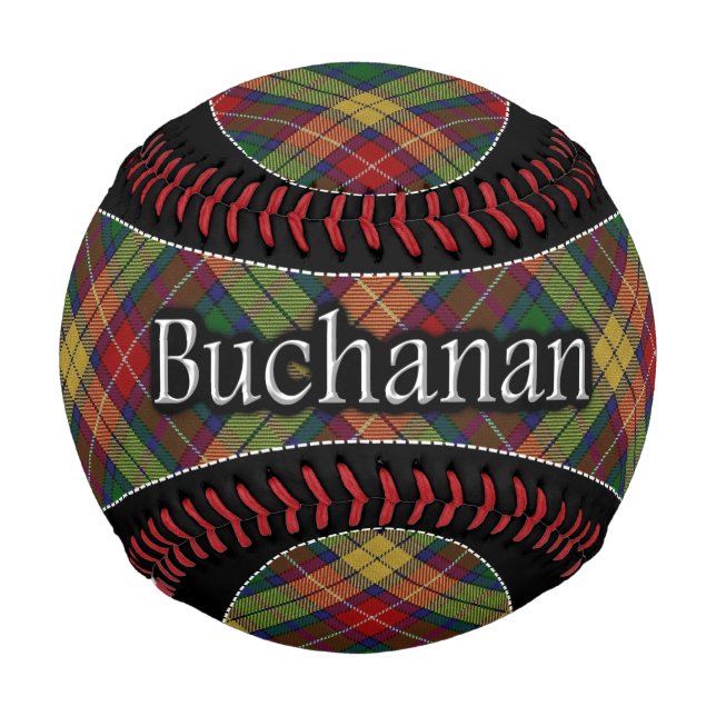Clan Buchanan Scottish Dream Tartan Baseball (Front)
