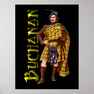 Clan Buchanan Scottish Highland Dream Poster