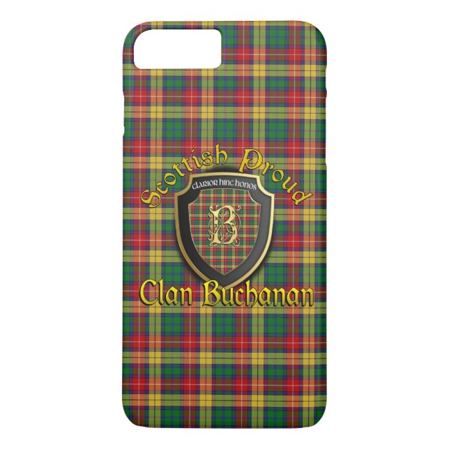 Clan Buchanan Scottish Proud iPhone 7 Case-Mate iPhone Case (Back)