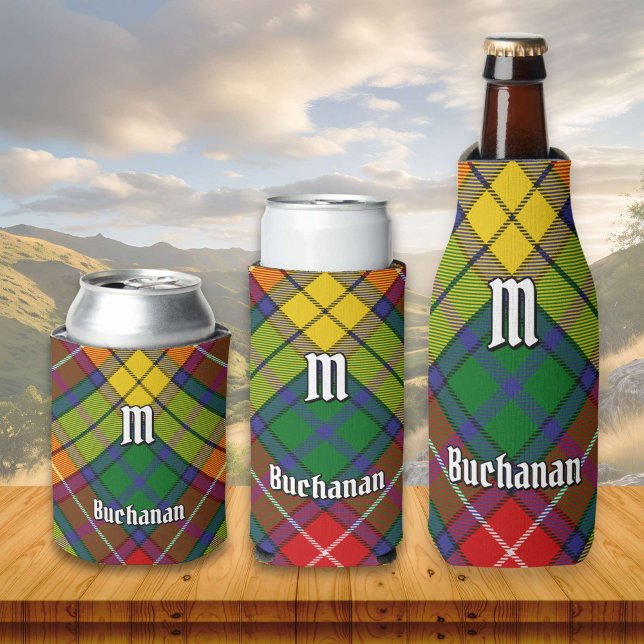 Clan Buchanan Tartan Can Cooler (Creator Uploaded)