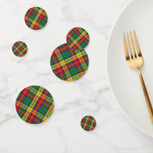 Clan Buchanan Tartan Confetti