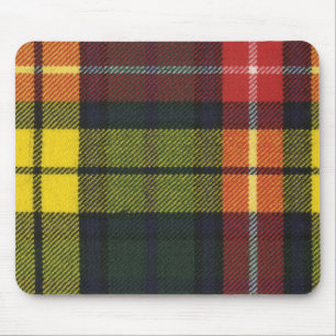 Clan Buchanan Tartan Mouse Pad