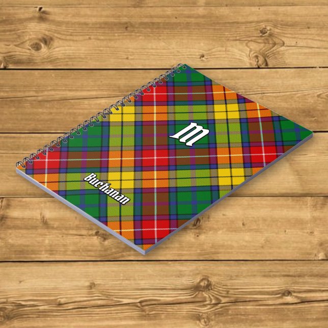 Clan Buchanan Tartan Notebook (Creator Uploaded)