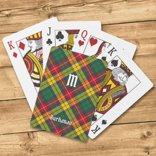 Clan Buchanan Tartan Playing Cards