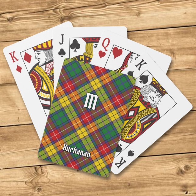 Clan Buchanan Tartan Playing Cards (Creator Uploaded)