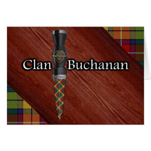 Clan Buchanan Tartan Sgian Dubh Blade