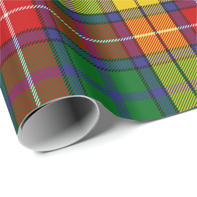 Clan Buchanan Tartan Wrapping Paper (Roll Corner)