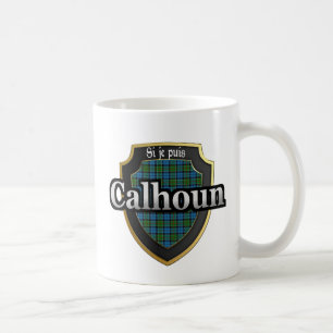 Clan Calhoun Scottish Dynasty Tartan Mugs Cups