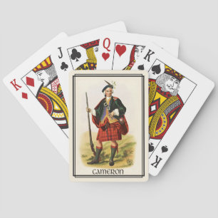 Clan Cameron Classic Scotland Playing Cards