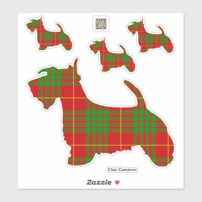Clan Cameron Scottie (Sheet)