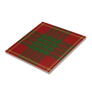 Clan Cameron Scottish Expressions Tartan Ceramic Tile