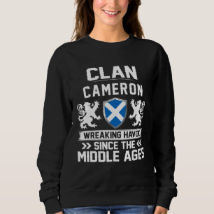 Clan CAMERON scottish family scotland mothers day  Sweatshirt