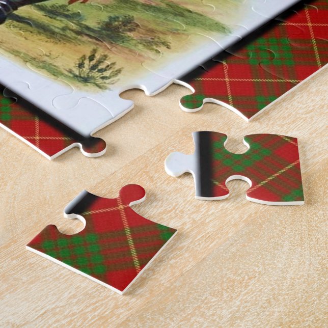 Clan Cameron Scottish Highland Dreams Jigsaw Puzzle (Side)