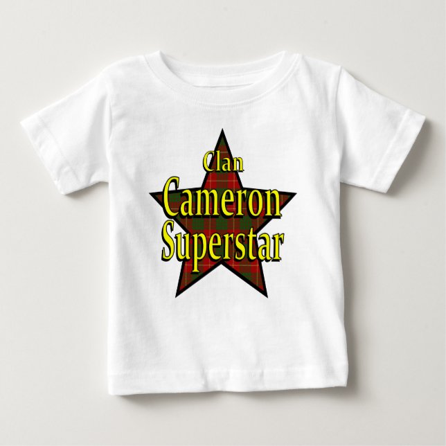 Clan Cameron Superstar Infant T-Shirt (Front)