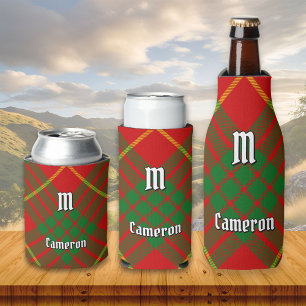 Clan Cameron Tartan Bottle Cooler