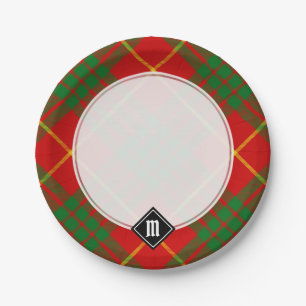 Clan Cameron Tartan Paper Plate