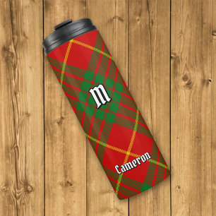 Clan Cameron Tartan Thermal Tumbler