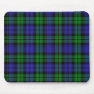 Clan Campbell Black Watch Scottish Tartan Mouse Pad
