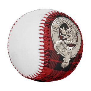 Clan Campbell Crest & Armaddie Tartan Baseball
