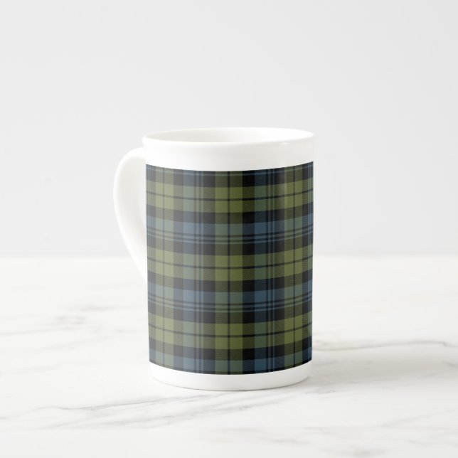Clan Campbell Tartan Bone China Mug (Front Left)
