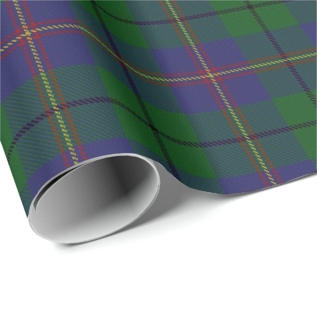 Clan Carmichael Scottish Tartan Wrapping Paper (Roll Corner)