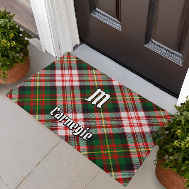 Clan Carnegie Dress Tartan Doormat (Creator Uploaded)