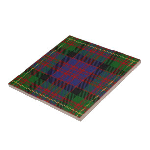 Clan Carnegie Scottish Expressions Tartan Ceramic Tile