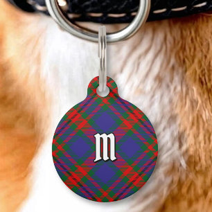 Clan Carnegie Tartan Pet Tag