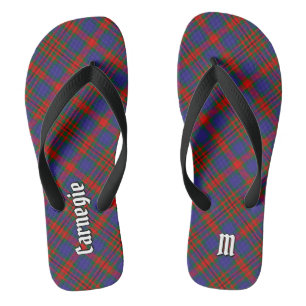 Clan Carnegie Tartan Thongs