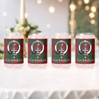 Clan Chisholm Tartan & Crest Badge