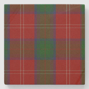 Clan Chisholm Tartan Plaid Stone Coaster