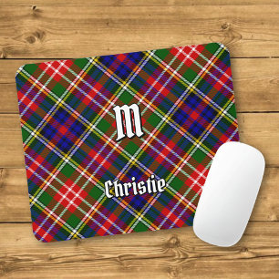 Clan Christie Tartan Mouse Pad