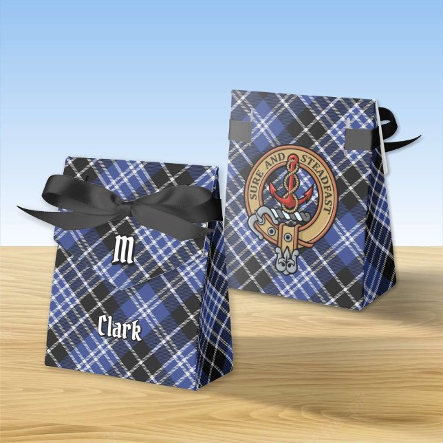 Clan Clark Crest Favour Box (Creator Uploaded)