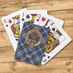 Clan Clark Crest Playing Cards