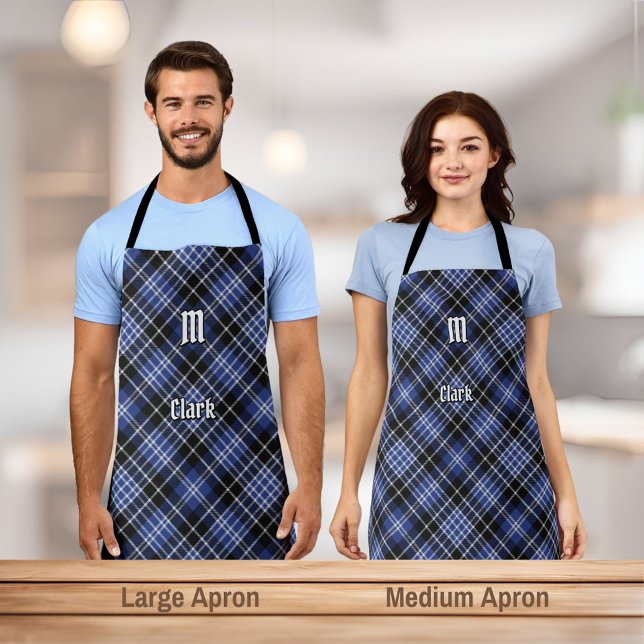 Clan Clark Tartan Apron (Creator Uploaded)