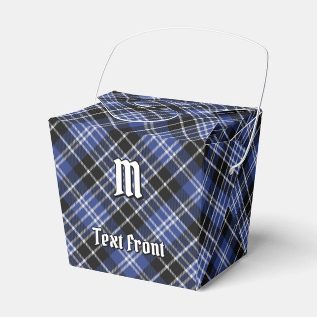 Clan Clark Tartan Favour Box (Front Side)